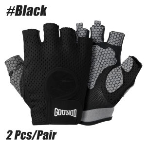 Sport Fingerless Power Gloves for Men And Women Anti-Slip Lightweight Palm Pad Breathable Design for Lifting Cycling Exercise