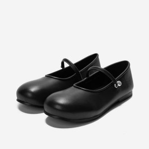 Q.VONTON | French Style Ballet Flats One-Strap Flat Womens Shoes