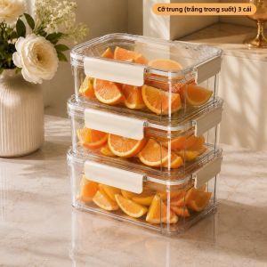 MEIZHUFU | Hộp Lưu Trữ An Toàn Cho Thực Phẩm Dùng Được Với Tủ Đông Dành Cho Rau Củ Và Trứng