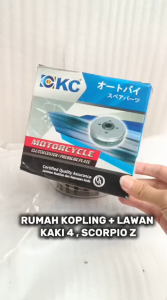 Rumah kopling kaki 4 plus lawan kaki 4 SCORPIO Z KC