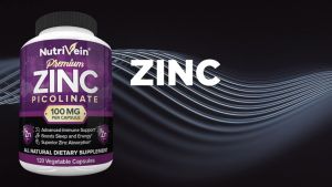 Premium Zinc Picolinate 100mg - 120 Capsules - Immune Defense Boosts Immune System and Cell Regeneration - Maximum Strength Bioavailable Supplement