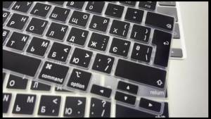 Ukraine Version Silicone Keyboard Protector Cover Waterproof Dustproof Skin for MacBook M5 M4 M3 M2A3113 A3240 A3241 A3401 A3112