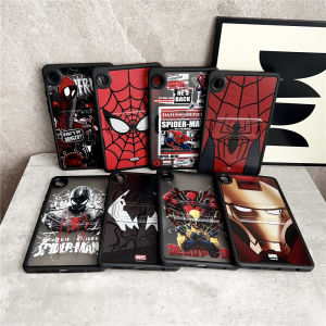 For Samsung Galaxy Tab A7 A8 A9 A9+ S6 Lite S9 S9FE S10FE 5G SM-T225 X110 P610 X210 X710 X510 X520 10.9 10.4 10.5 11.0 inch Tablet Cute Cartoon Super Hero Pattern Four Corners Thickened Anti-Fall Case Cover