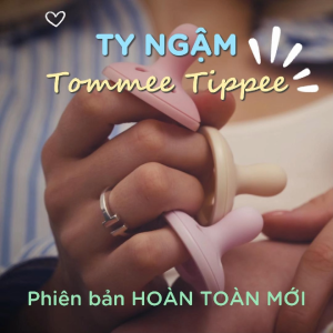 Ty Ngậm Mô Phỏng Ti Mẹ Dành Cho Bé Từ 0 - 6 Tháng 6 - 18 Tháng (Vỉ Đôi Tách Lẻ)