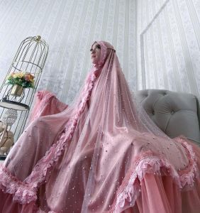 (free gold) NEW!!! MUKENA SORAYA DIAMOND MUTIARA BESTSELLER