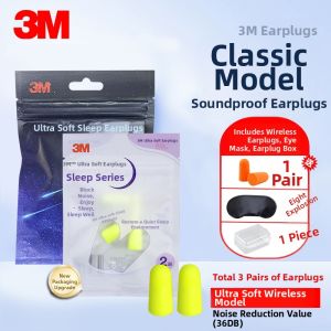 3M | Super Soundproof Noise Reduction Gentle On Ears Earplugs