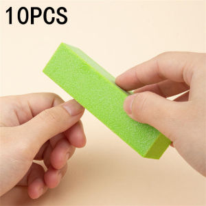 10Pcs Colorful Nail Buffer Polishing Blocks Professional Manicure Pedicure Files Sanding Sponge Nail Art Tools Set