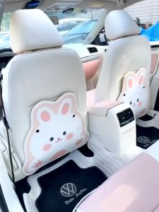 [Giá Sốc] Tấm Chắn Lưng Ghế Xe Hơi Chống Xước Bẩn Lưng Ghế Họa Tiết Gấu NâuThỏ Hồng.. Dễ Thương