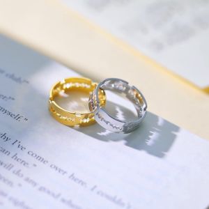 Skyrim Fashion Blade Ring for Men Women Stainless Steel Punk Hip Hop Cool Finger Ring Couple Jewelry Party Birthday