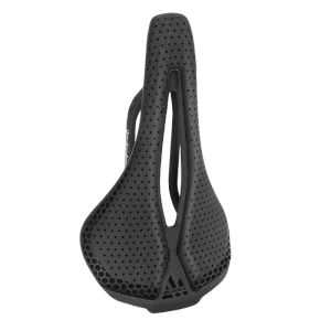 MEROCA | MEROCA 3D Printed Carbon Fiber Seat Cushion Ultra-Light Hollow Breathable Riding Saddle Bike Saddle Bicycle Accessorie