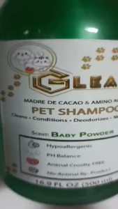 MADRE DE CACAO EXTRACT WITH AMINO ACID PET SHAMPOO 500ML BABY POWDER SCENT