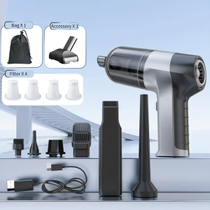 Car Vacuum Cleaner 4In1 Wireless Vacuum Cleaner Duster Handheld Vacuum Pump For Home Portable Cordless Strong Suction CarCleaner