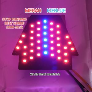 MERAH1ICEBLUE/Lampu Stop Running Beat Karbu 2008 2009 2010 2011 2012 / Stop Lamp Running Beat Karbu