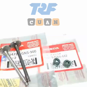 KLEP SET PAYUNG KLEP GRAND SUPRA LEGENDA GN5 + Seal Klep Valve In Ex Honda Supra X Lama Fit New isi2