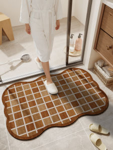 Water Absorbent Fast Drying Anti-slip Customizable Bath Mat