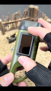 【LOCAL SELLER】Portable LED Flashlight Hand Crank Dynamo Torch Lantern Professional Solar Power Tent Light for Outdoor Camping Mountaineering
