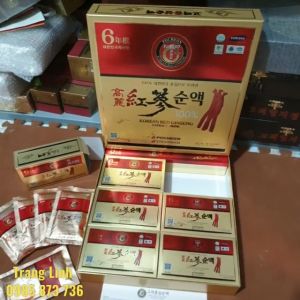 Nước hồng sâm Pocheon hàn quốc nguyên chất hộp 30 gói x 80ml - tranglinh