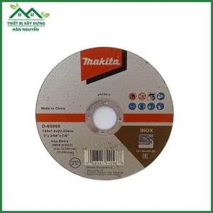 Đá cắt inox 125mm Makita D-65969lưỡi cắt sắtinox