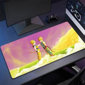Bandai | Mouse Pads Dragon Ball Professional E-sports Gamers Speed Pc Gaming Rubber Keyboard Notbook Desk Mat XXL Mousepad