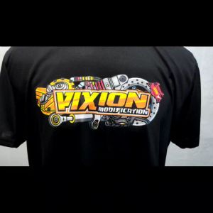BAJU KAOS DISTRO WE LOVE VIXION MODIFICATION