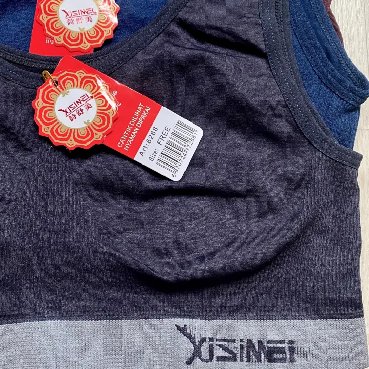 (1%20pc)%20Miniset%20sport%20rajut%20remaja%20dan%20wanita%20dewasa%20Xisimei%20//%20BH%20sport%20seamless%20bahan%20knit%20premium%20melar%20banyak%20kualitas%20impor%20-%20Image%209