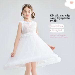 Đầm Công Chúa Tay Bồng Thoáng Khí