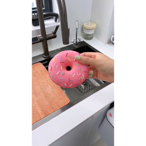 Mút Rửa Chén Hình Donut Nhà Niêu Tạo Bọt Vượt Trội Dễ Vệ Sinh Gọn Gàng Trong Khu Bồn Rửa