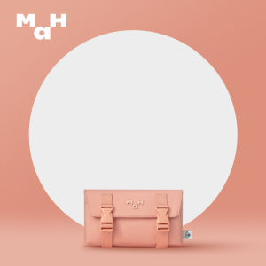 ผู้หญิงกล่องดินสอนักเรียนโรงเรียนวิทยาลัยสูงกระเป๋าดินสอสีทึบที่เรียบง่าย - MAH สีแห่งปี