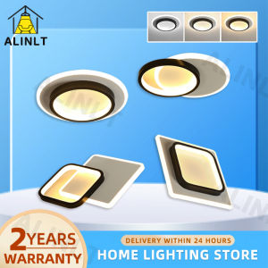Nordic Tri Color Ceiling Light Modern LED Ceiling Lamp Aisle Center Balcony Corridor Light Living Room Bedroom Kitchen ALINLT