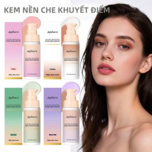 Kem Nền Đổi Màu Hồng 30ml Kem Che Khuyết Điểm Dưỡng Ẩm Nhẹ Che Khuyết Điểm Trên Da Kiểu Dáng Tự Nhiên Trang Điểm Của Zephoco