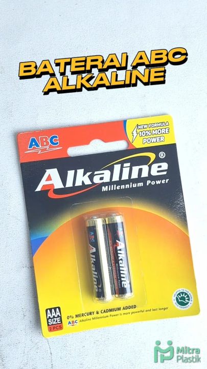 Baterai ABC Alkaline AAA Baterai 3A Batre Alkaline Murah Baterai Kecil Baterai Alkaline