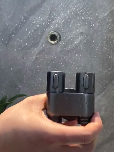 BERGARANSI AOLEBEI Jet Shower Closet Toilet duduk 1 set warna hitam Bidet Washer Water Spray AB4