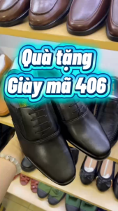 GIÀY DA NAM 406 – DA CHẤT LƯỢNG ĐẾ CAO SU MAY ĐẾ – ÊM CHÂN THIẾT KẾ CHẮC CHẮN