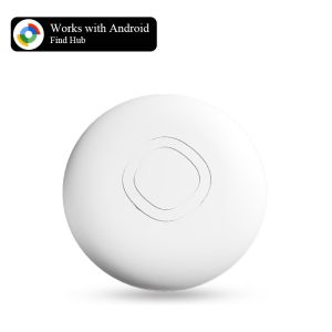 Wesolvet Waterproof Smart Tracker - Google Find Hub GFN Certified IP67 Find My Location Compatible for Samsung Xiaomi OPPO Realme Android Keys Wallet Bags Pets Luggage No SIM Card Needed Battery Lasts Up to 1 Year Anti-Lost