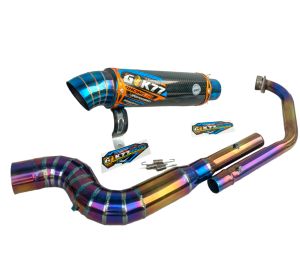 Knalpot Racing Satria Vixion R15V2 Cbr150r cb150r sonic mx Satria supra gtr Byson Gaok Ck-1 carbon
