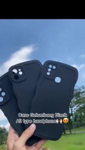 SOFTCASE SILIKON WAVE GELOMBANG CLEAR CASE BLACK ALL TYPE XIAOMI - S010