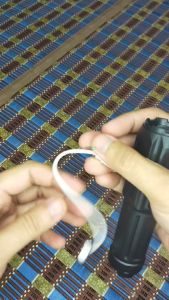 *KHS* LED Flashlight Super Bright Zoom Flashlight Portable USB Rechargeable T6 Flashlight ABS Strong Light Waterproof Focusing Torch For Outdoor Camping Fishing Hiking