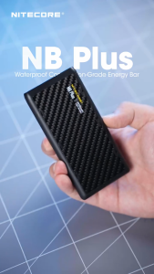 Nitecore Power Bank NB Plus 10000mAh IPX7 Waterproof Competition- Grade Energy Bar PowerbankBar Powerbank
