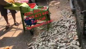 Khung máy vẽ hạt bắp năng suất 800-1000kg/h