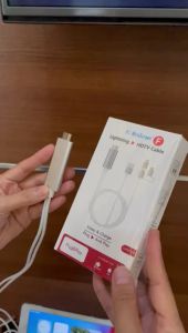 Kabel mhl usb type c android lighting micro usb to hdmi tv 3 in 1 - Kabel handphone android iphone ke tv hdmi