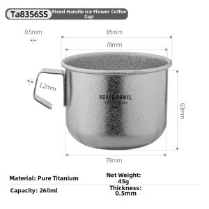Rover Camel | Portable Titanium Coffee Cup