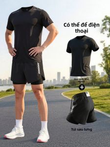 BURUITE | Quick Drying Summer Fitness Exercise Sportswear Men