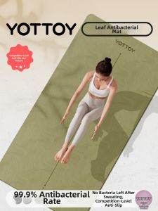 YOTTOY | Anti-Bacterial Non-Slip Shock-Absorbing Silent Yoga Mat
