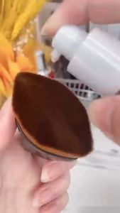 แปรงแต่งหน้า ทรงหกเหลี่ยม สําหรับลงรองพื้น บีบีครีม บลัชออน