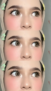 【🔥COD& Dikirim Dari🇮🇩】Magister softlens normal mata warna alami diameter 14mm/14.5mm normal soflen grey brown lensa kontak murah penuh gaya dan cantik