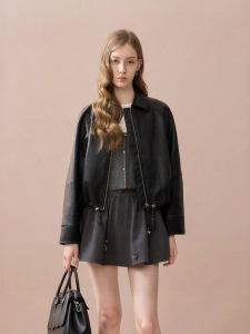 AIVEI | Biker Style Leather Jacket