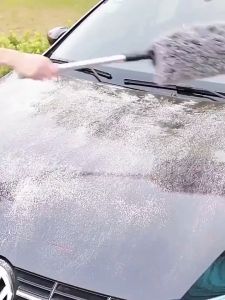 Soft Microfiber Car Duster Dust Mop Cleaning Brush Universal for Car Truck Interior Exterior Accessories