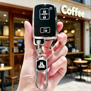 3 Buttons TPU Car Key Cases Cover for Toyota Alpard Vellfire HV Noah Voxy Esquire Sienta Smart Remote Fobs Protector