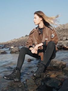 Sepatu pria luar ruangan sepatu taktis sepatu tahan air high top sepatu bot pria sepatu kets