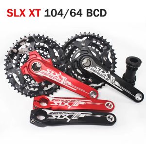SLX XT Crank MTB Chainring 104BCD Triple Speed Mountain Bike Crankset For Shimano 9/10 Speed Bike acket for Shimano Bicycle Part